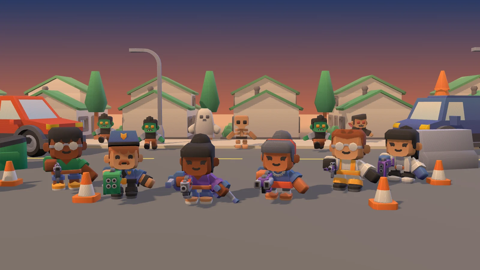 Street Blasters Gameplay Art